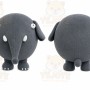 Gray Elephant Mascot Costume for Children's Events