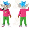 Gray Wolf Mascot Costume for Children's Events
