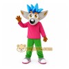 Gray Wolf Mascot Costume for Children's Events