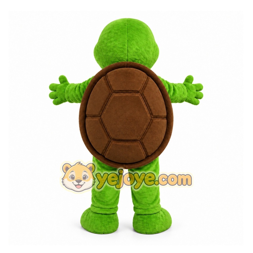 Green Turtle Mascot Costume for Children's Events Green Turtle Mascot Costume for Children's Events
