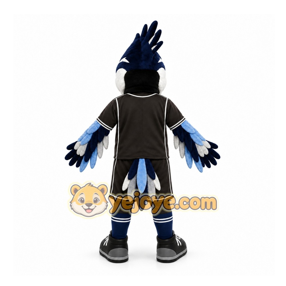 Black Bird Mascot Costume for Sports Events Black Bird Mascot Costume for Sports Events