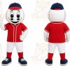 White Baseball Mascot Costume for Sports Events