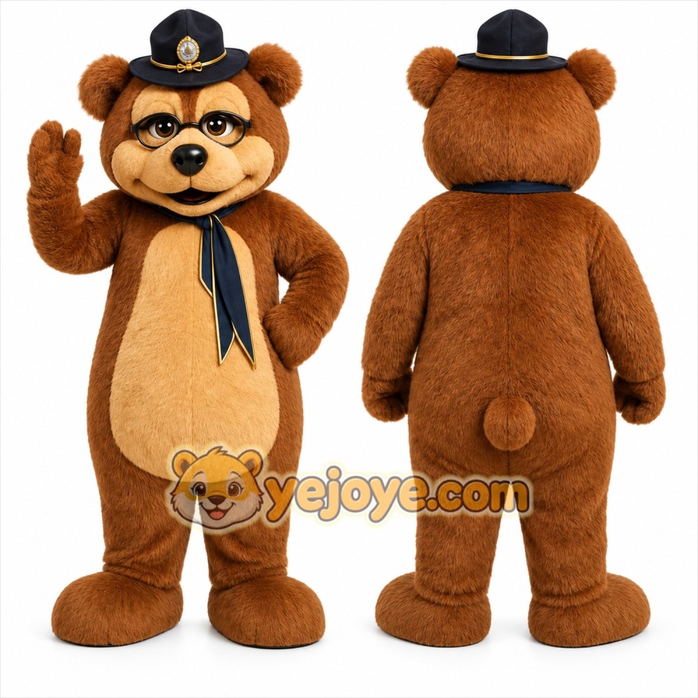 Brown Bear Mascot Costume for Corporate Events Brown Bear Mascot Costume for Corporate Events