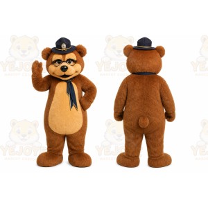 Brown Bear Mascot Costume for Corporate Events