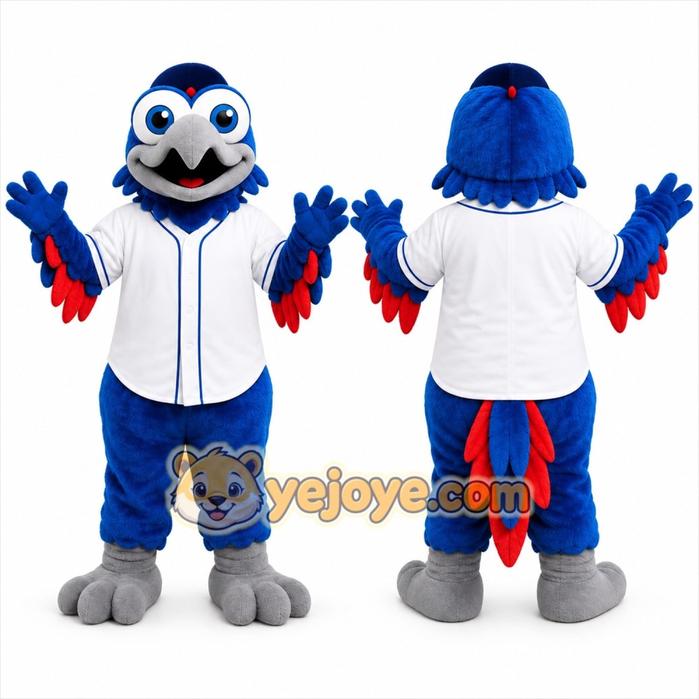 Blue Bird Mascot Costume for Sports Events Blue Bird Mascot Costume for Sports Events