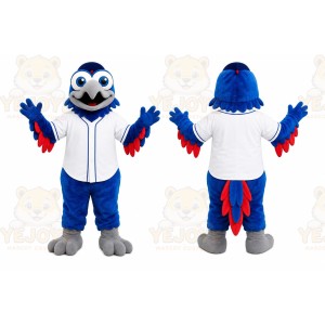 Blue Bird Mascot Costume for Sports Events