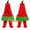 Watermelon Slice Mascot Costume for Restaurant Promotions