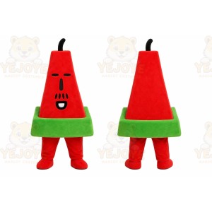 Red Chili Pepper Mascot Costume for Restaurant Promotions