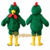 Green Chicken Mascot Costume for Events and Promotions Green Chicken Mascot Costume for Events and Promotions