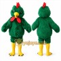Green Chicken Mascot Costume for Events and Promotions