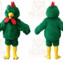 Green Chicken Mascot Costume for Events and Promotions