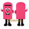 Pink Mailbox Mascot Costume for Corporate Events Pink Mailbox Mascot Costume for Corporate Events
