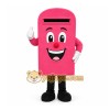 Pink Mailbox Mascot Costume for Corporate Events Pink Mailbox Mascot Costume for Corporate Events