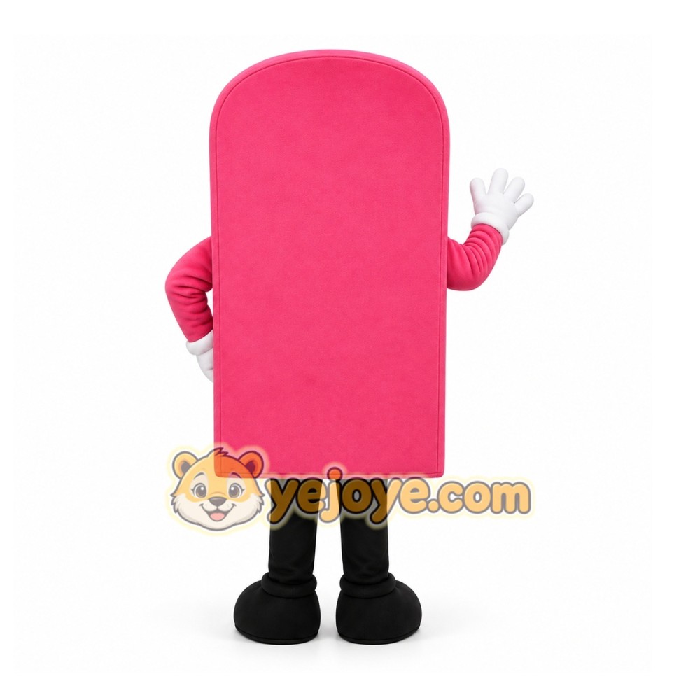 Pink Mailbox Mascot Costume for Corporate Events Pink Mailbox Mascot Costume for Corporate Events