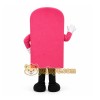 Pink Mailbox Mascot Costume for Corporate Events Pink Mailbox Mascot Costume for Corporate Events