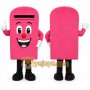 Pink Mailbox Mascot Costume for Corporate Events