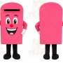 Pink Mailbox Mascot Costume for Corporate Events