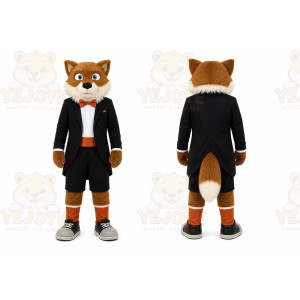 Brown Fox Mascot Costume for Corporate Events