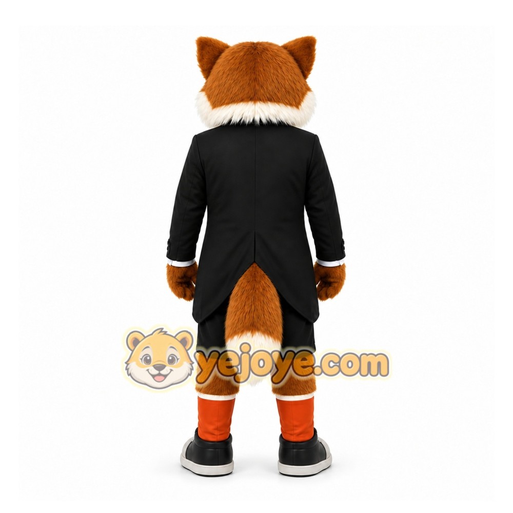 Brown Fox Mascot Costume for Corporate Events Brown Fox Mascot Costume for Corporate Events