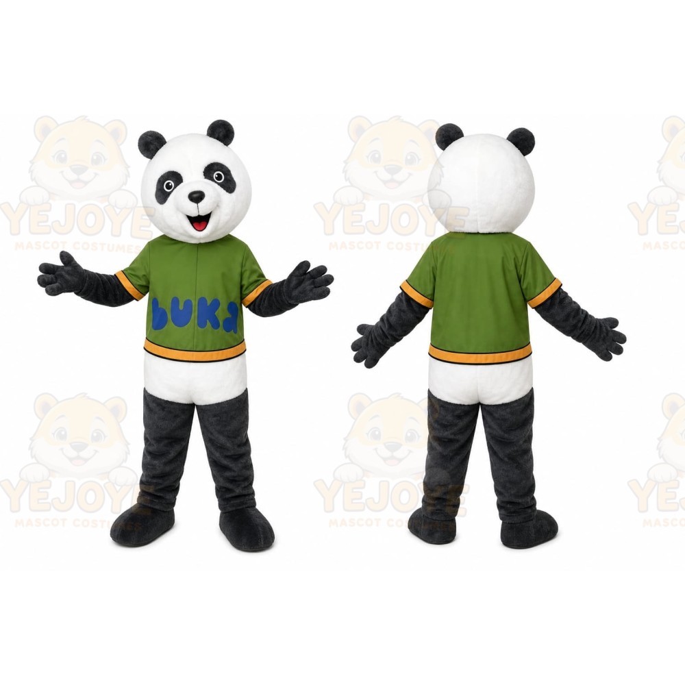 White Panda Mascot Costume for Children's Events