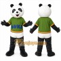 White Panda Mascot Costume for Children's Events