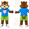 Brown Chipmunk Mascot Costume for Children's Events
