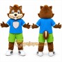 Brown Chipmunk Mascot Costume for Children's Events