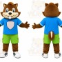 Brown Chipmunk Mascot Costume for Children's Events