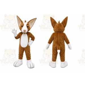 Brown Fox Mascot Costume for Children's Events