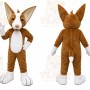 Brown Fox Mascot Costume for Children's Events