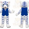 White Tiger Mascot Costume for Sports Events