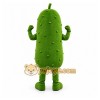 Green Pickle Mascot Costume for Events and Promotions Green Pickle Mascot Costume for Events and Promotions
