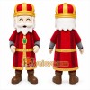Red King Mascot Costume for Holiday Events Red King Mascot Costume for Holiday Events