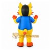 Yellow Cat Mascot Costume for Children's Events