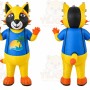 Yellow Cat Mascot Costume for Children's Events