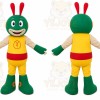 Green Insect Mascot Costume for Children's Events