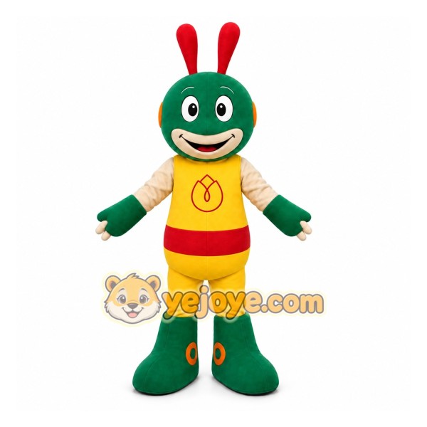 Green Insect Mascot Costume for Children's Events Green Insect Mascot Costume for Children's Events