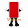 Red Smartphone Mascot Costume for Corporate Events