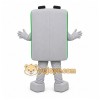 Green Battery Mascot Costume for Corporate Events