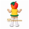 Orange Peach Mascot Costume for Events and Promotions
