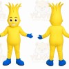 Yellow Plant Character Mascot Costume for Children's Events