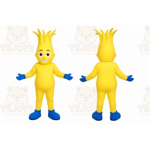 Yellow Plant Character Mascot Costume for Children's Events