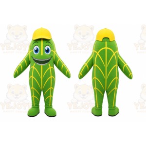 Green Corn Mascot Costume for Events and Promotions