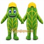 Green Corn Mascot Costume for Events and Promotions