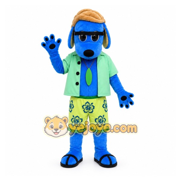 Blue Dog Mascot Costume for Events and Promotions Blue Dog Mascot Costume for Events and Promotions