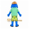 Blue Dog Mascot Costume for Events and Promotions