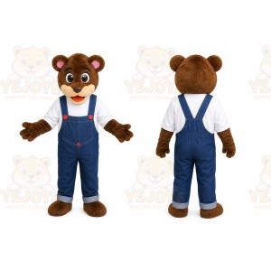 Brown Bear Mascot Costume for Children's Events