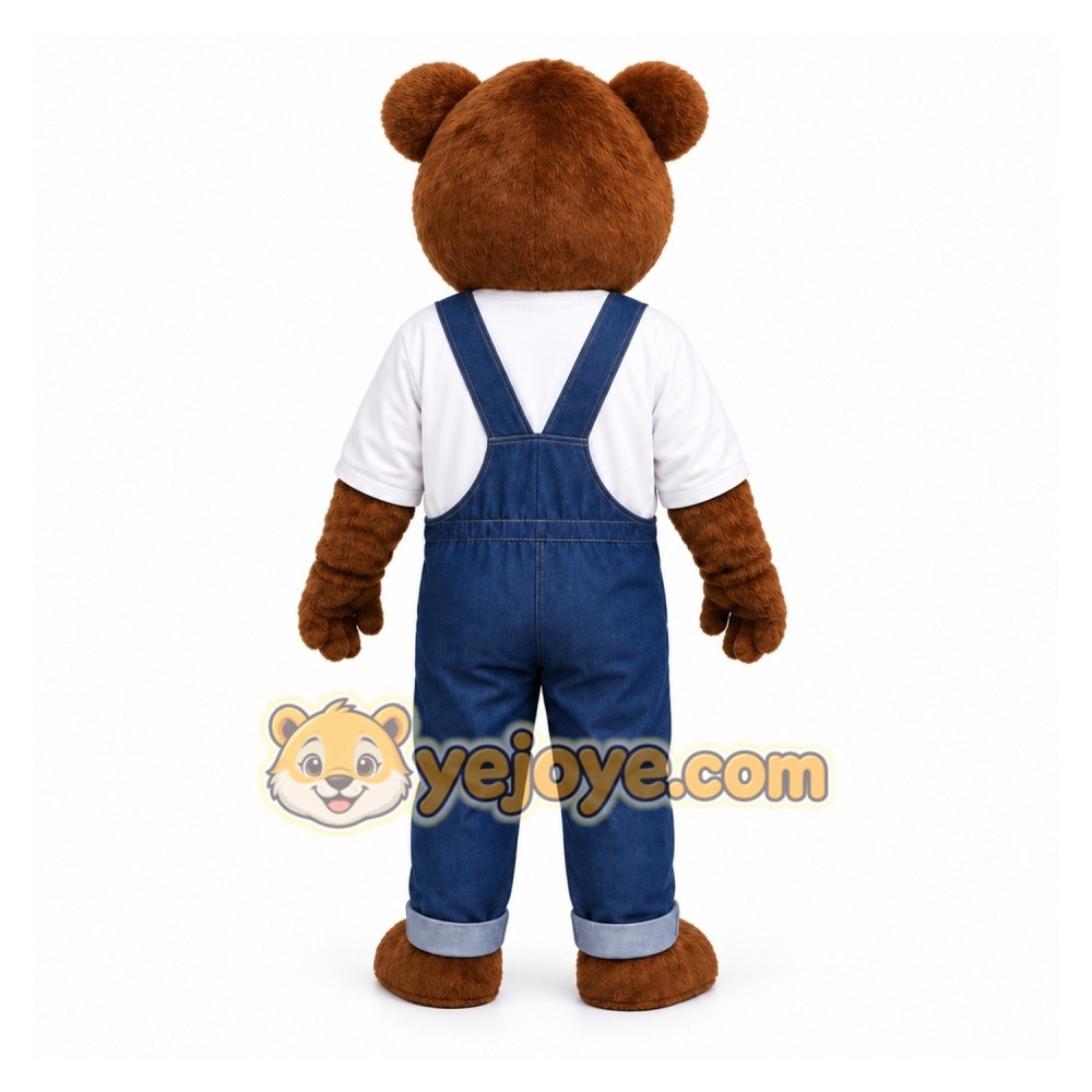 Brown Bear Mascot Costume for Children's Events Brown Bear Mascot Costume for Children's Events