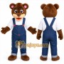 Brown Bear Mascot Costume for Children's Events