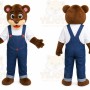 Brown Bear Mascot Costume for Children's Events